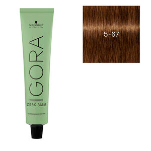 Coloration Igora Zero Amm 5-67 châtain clair chocolat cuivré