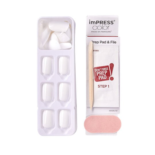Faux ongles impress color frosting