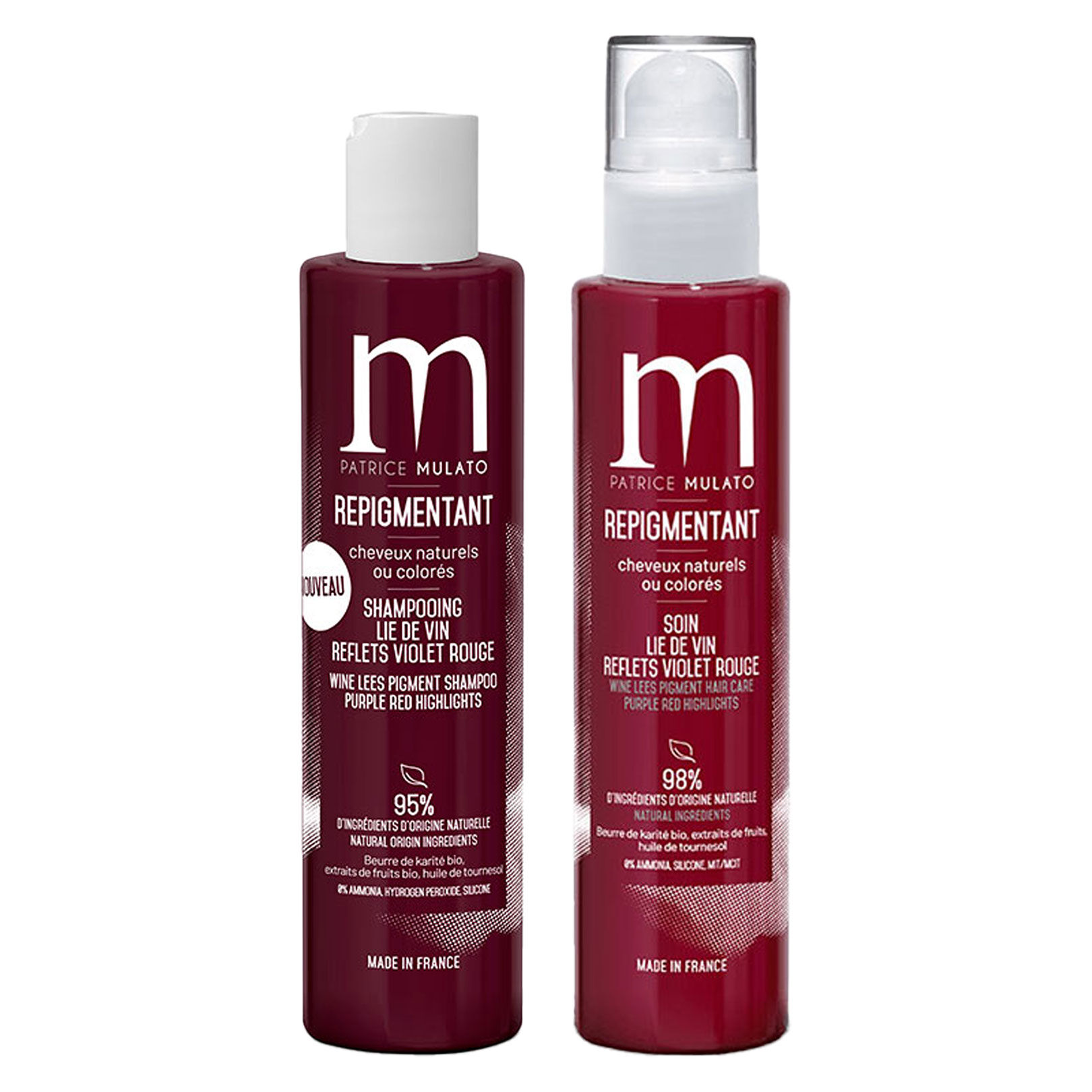 Rituel repigmentant shampooing + soin lie de vin