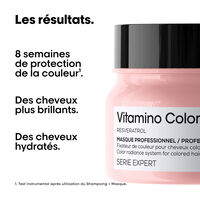 Masque cheveux colorés Vitamino Color 250 ml