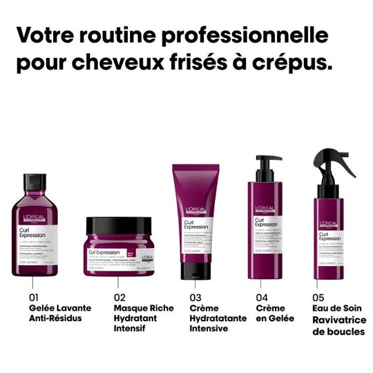 Trio coiffant pour cheveux frisés à crépus Curl Expression