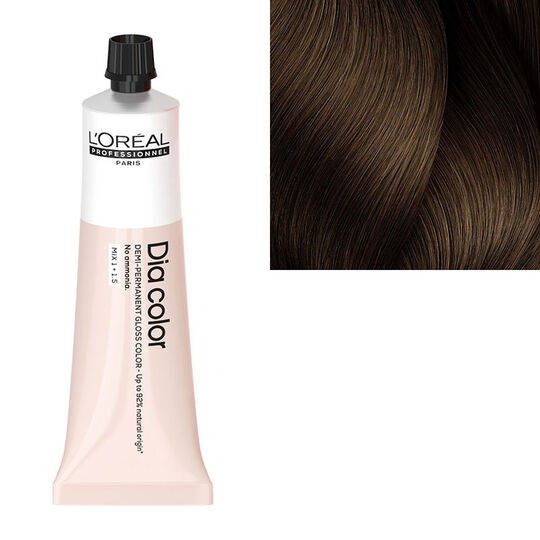 Coloration ton sur ton Dia Color 6.23 blond foncé irisé doré