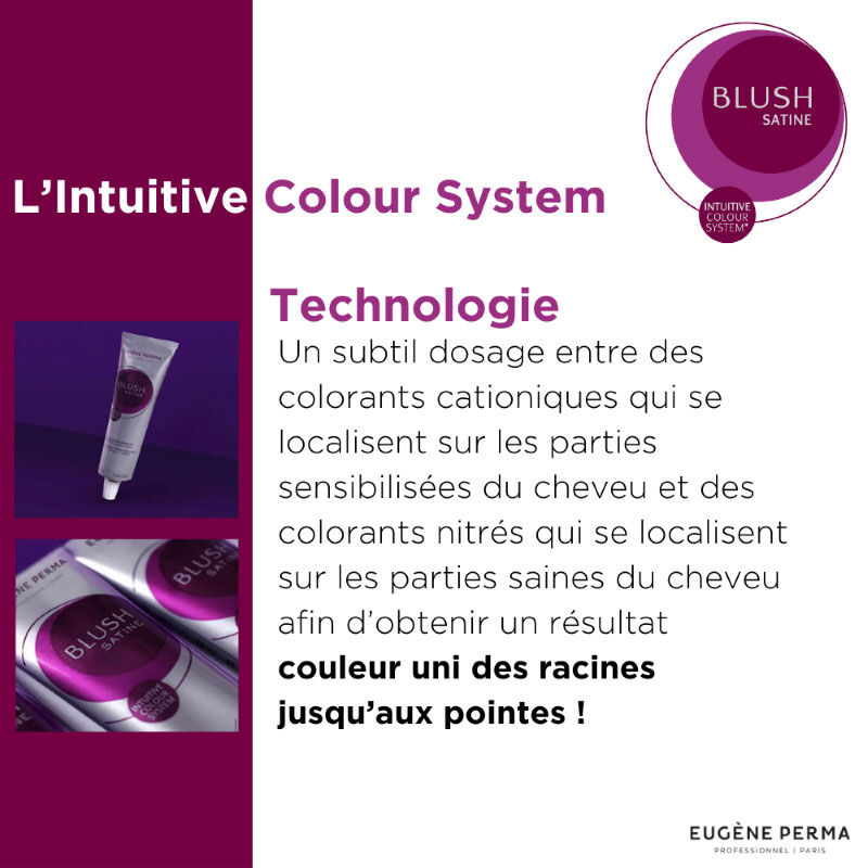 Coloration temporaire Blush Satine Gris Acier Fonc&eacute;