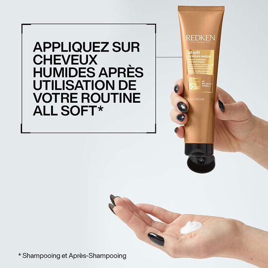 Soin sans rinçage hydratant cheveux secs All Soft Moisture Restore