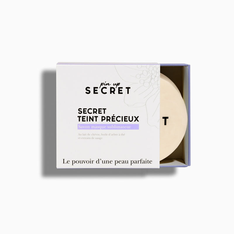 Savon visage & corps au lait de ch&egrave;vre Secret Teint Pr&eacute;cieux