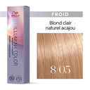 8/05 blond clair naturel acajou