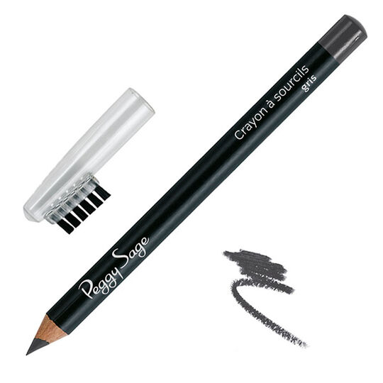 Crayon à sourcils gris