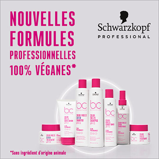 Shampooing argent pour cheveux gris et blancs BC Color Freeze Silver 1000ml