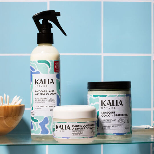 Lait capillaire à l'huile de coco