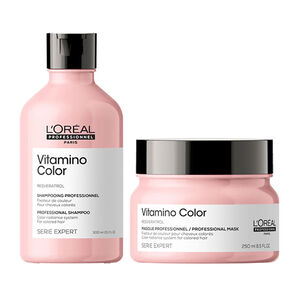 Duo rituel cheveux colorés Vitamino Color