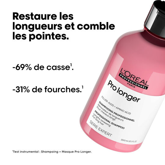Shampooing r&eacute;novateur pour cheveux longs Pro Longer 300 ml