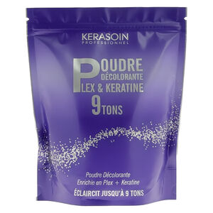 Poudre décolorante anti-casse Plex & kératine 9 tons 500gr