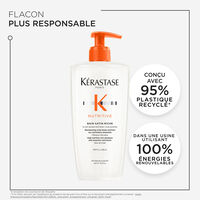 Bain satin riche Nutritive 500 ml rechargeable