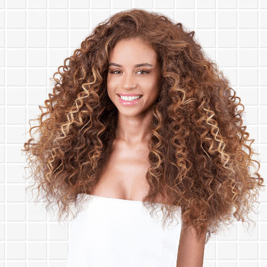 Rituel pour cheveux bouclés
