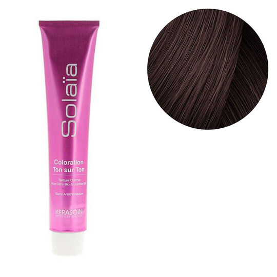 Coloration ton sur ton Solaïa 6.23 blond foncé irisé doré