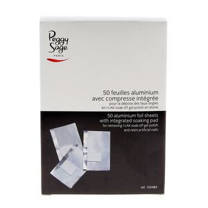 50 feuilles aluminium avec compresse intégrée