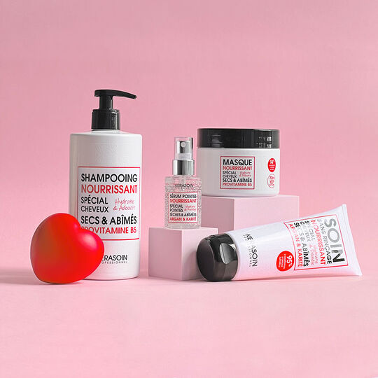 Rituel trio nourrissant cheveux secs et abîmés