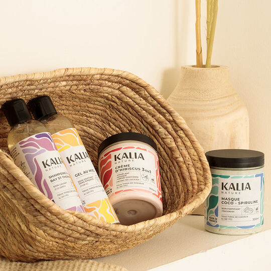 Masque avant-shampooing coco-spiruline