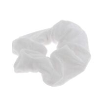 Chouchou velours blanc