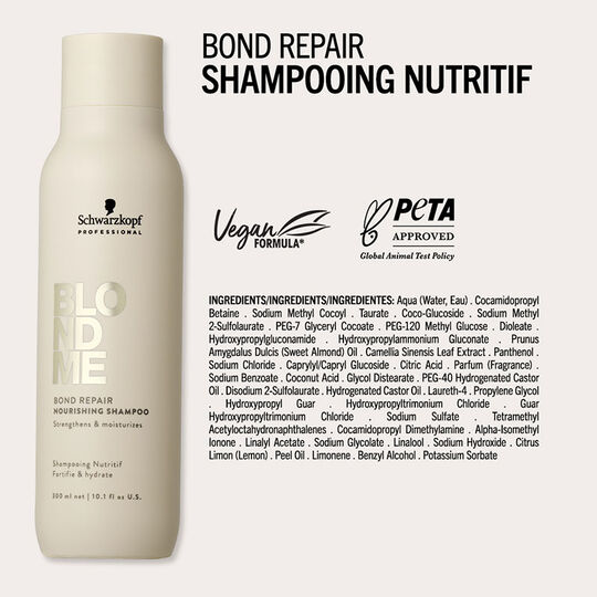 Shampooing nutritif Blondme Bond Repair