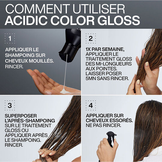 Shampooing doux couleur Acidic Color Gloss 300 ml