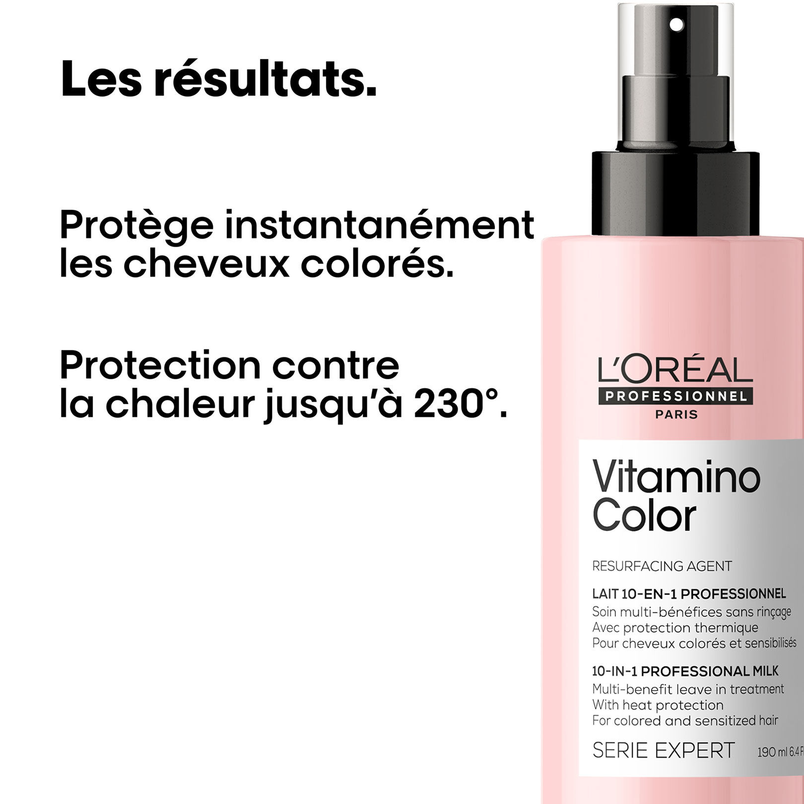 Lait 10 en 1 sans rin&ccedil;age Vitamino Color