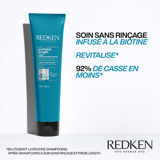Le rituel Extreme Length pour cheveux longs