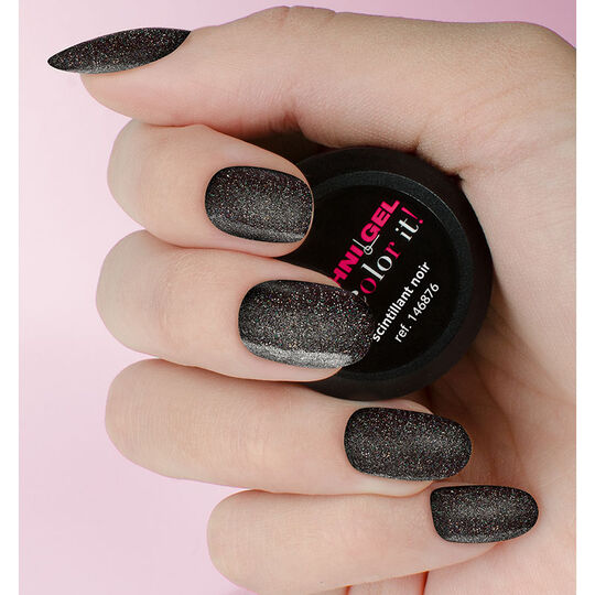 Gel UV Color it ! scintillant noir