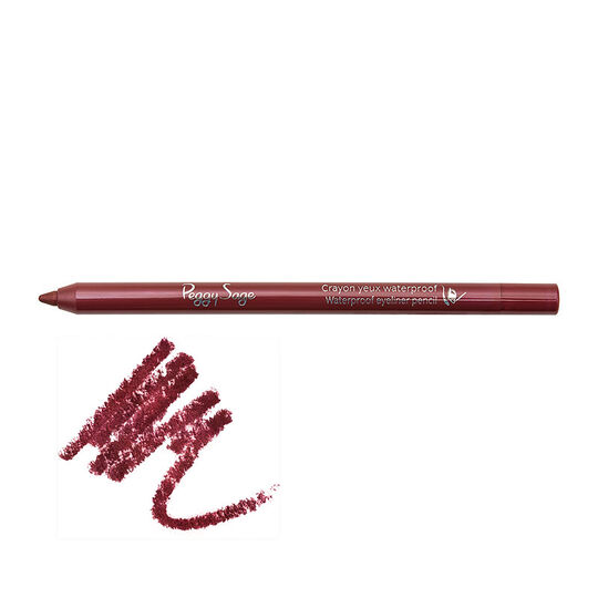 Crayon yeux rétractable waterproof bordeaux irisé
