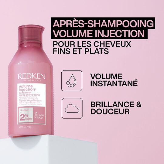 Le rituel Volume Injection pour cheveux fins