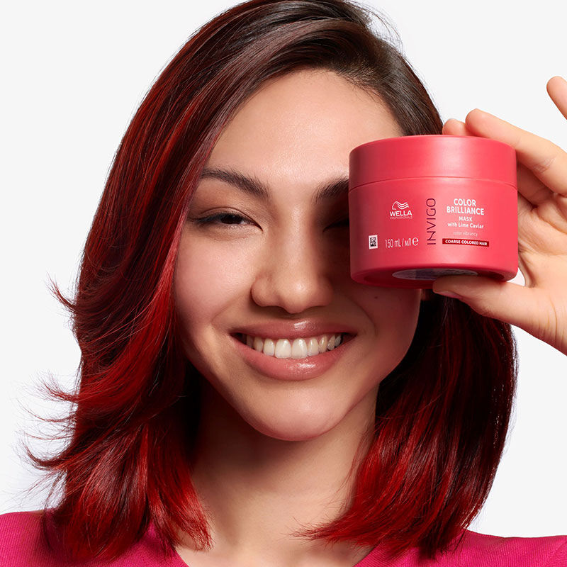 Masque cheveux color&eacute;s et &eacute;pais Invigo Color Brilliance 500ml