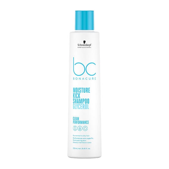 Shampooing hydratant cheveux normaux &agrave; secs ou boucl&eacute;s BC Moisture Kick 250ml