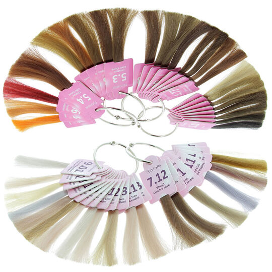 Nuancier colorations Solaïa