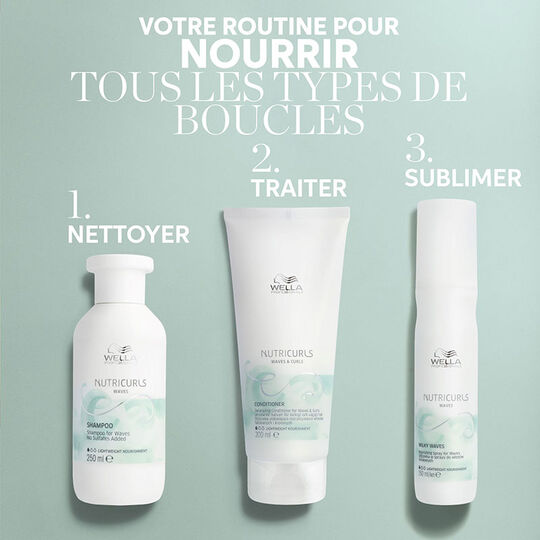 Spray nourrissant pour cheveux ondulés Milky Waves Nutricurls