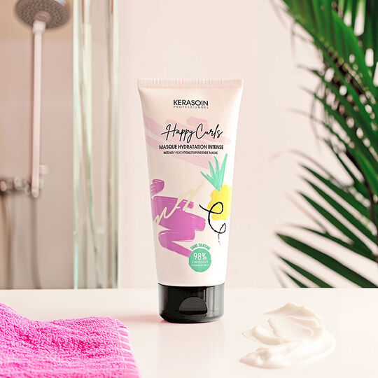 Routine cheveux crépus Happy Curls