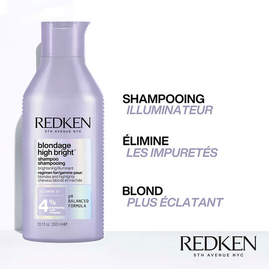 Après-shampooing illuminant pour cheveux blonds Blondage High Bright