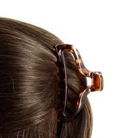 Pince &agrave; cheveux ajour&eacute;e &eacute;caille