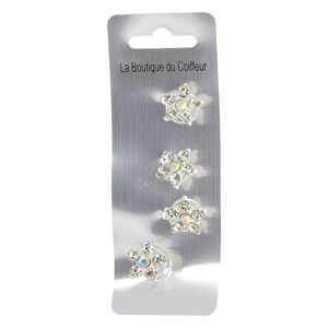 Ressort bijoux de cheveux strass &eacute;toile