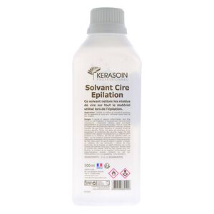 Solvant cire &eacute;pilation