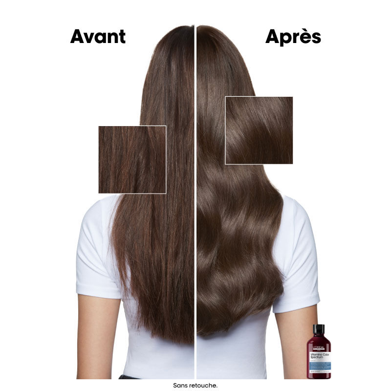 Rituel neutralisant Vitamino Color Spectrum cheveux ch&acirc;tains clairs, anti-orange