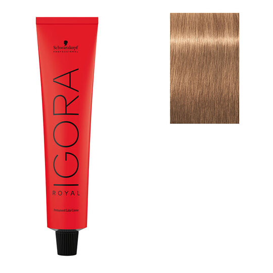 Coloration permanente Igora Royal 8-65 blond clair chocolat dor&eacute;