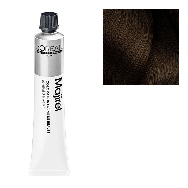 Coloration permanente Majirel 6.23 blond fonc&eacute; iris&eacute; dor&eacute;