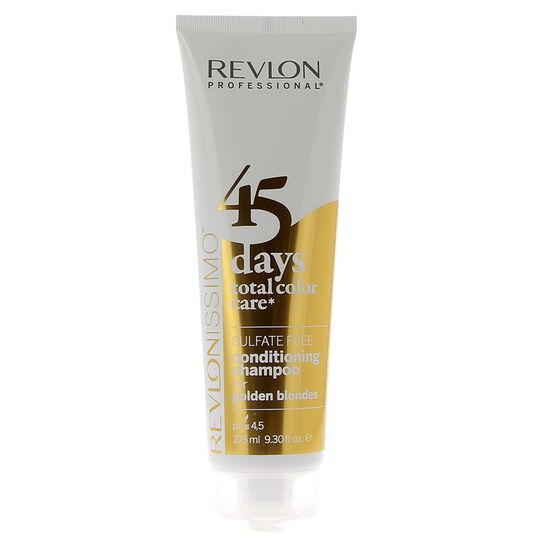2 en 1 Shampooing et soin cheveux colorés 45 Days doré golden blondes