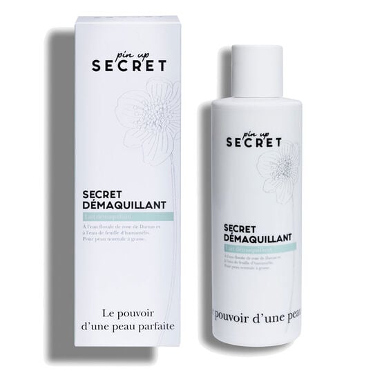 Secret d&eacute;maquillant en lait peaux normales &agrave; grasses