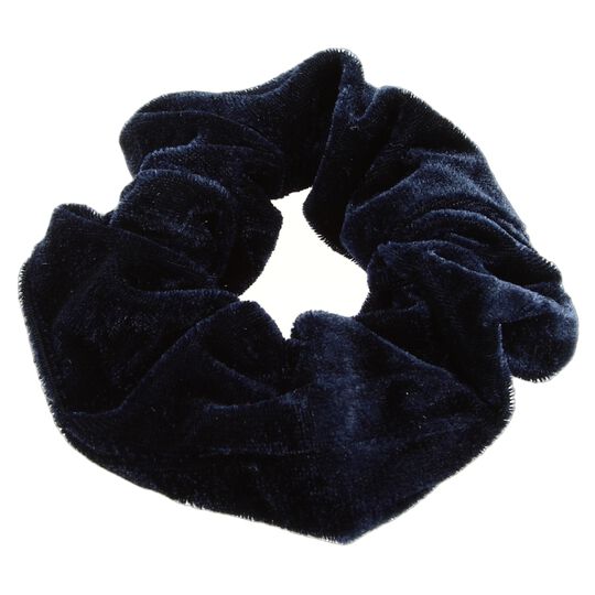 Chouchou velours marine