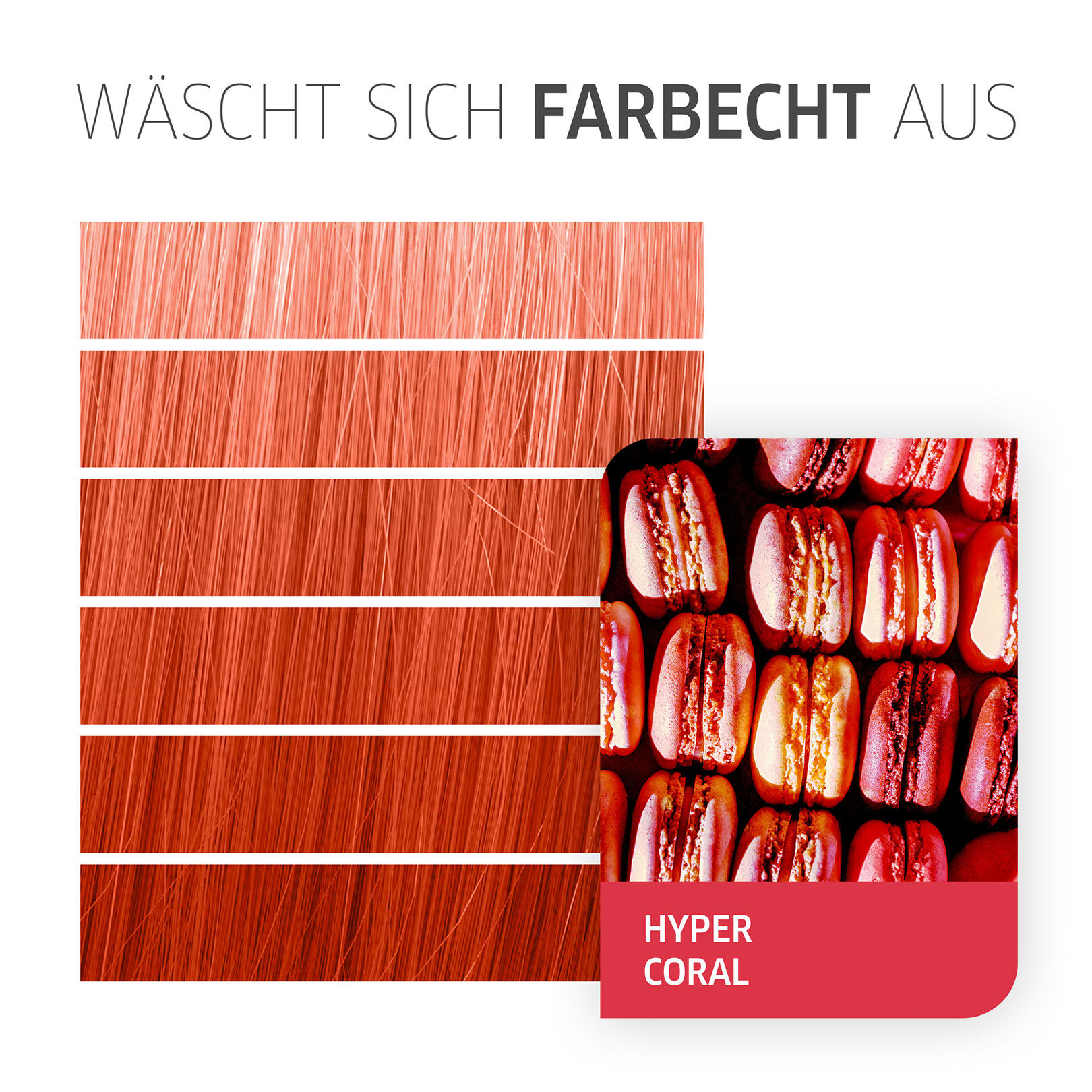 Coloration semi-permanente Color Fresh Create hyper coral