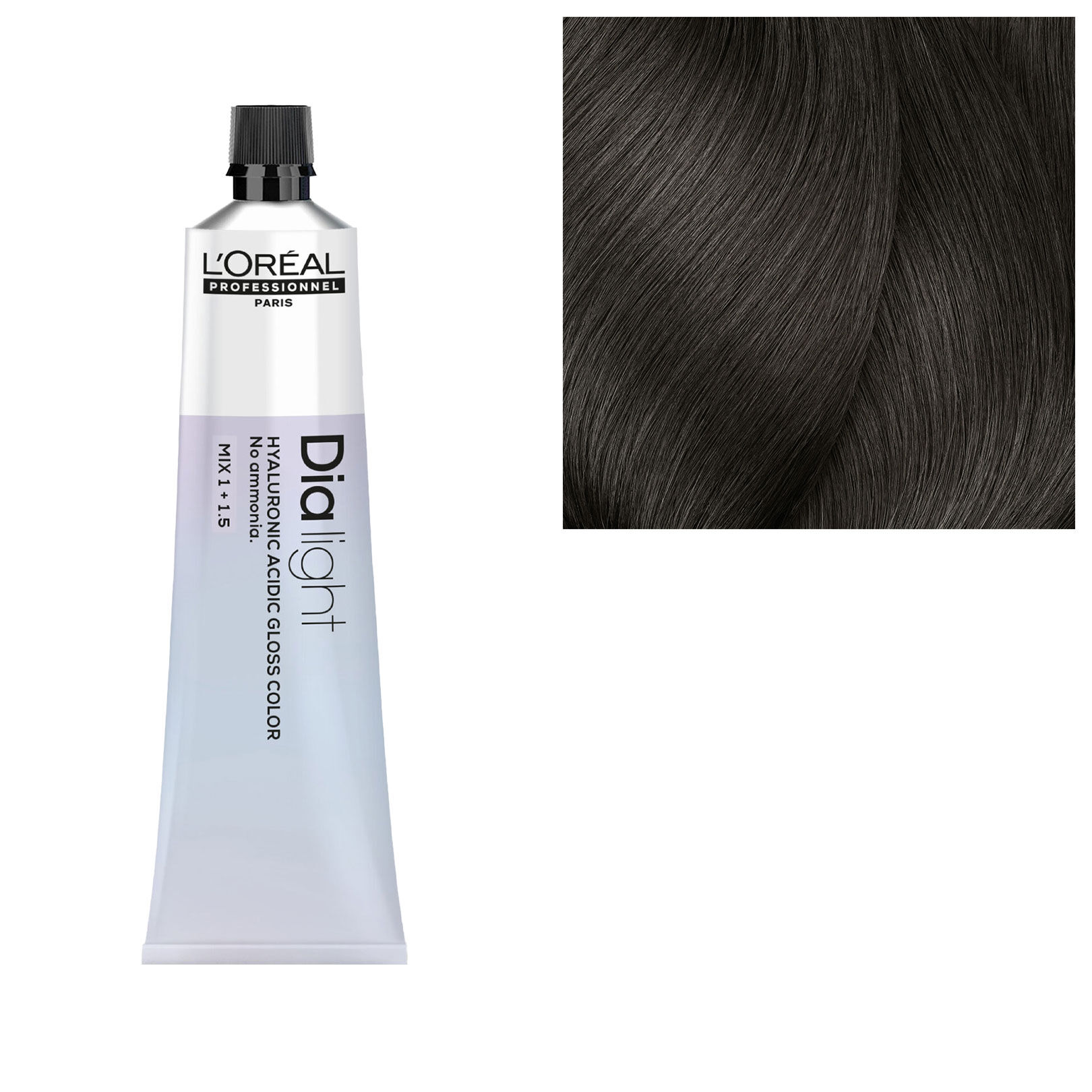 Coloration ton sur ton Dia light Hyaluronic 5 ch&acirc;tain clair