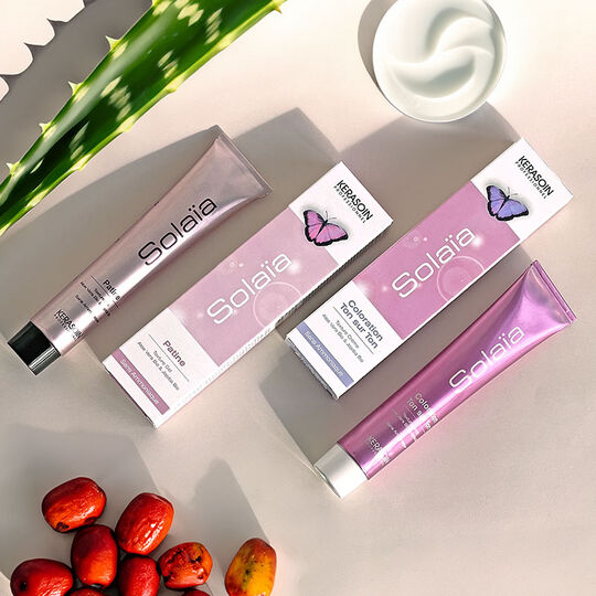 Nuancier colorations Solaïa