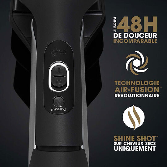 Lisseur séchant Duet Style noir