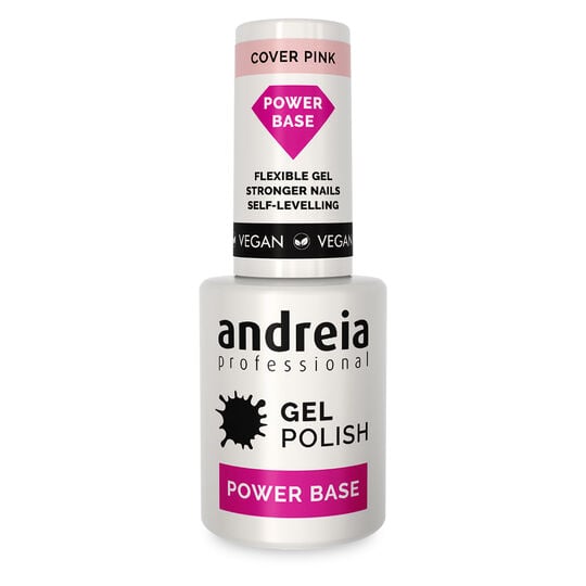 Power base gel polish cover pink